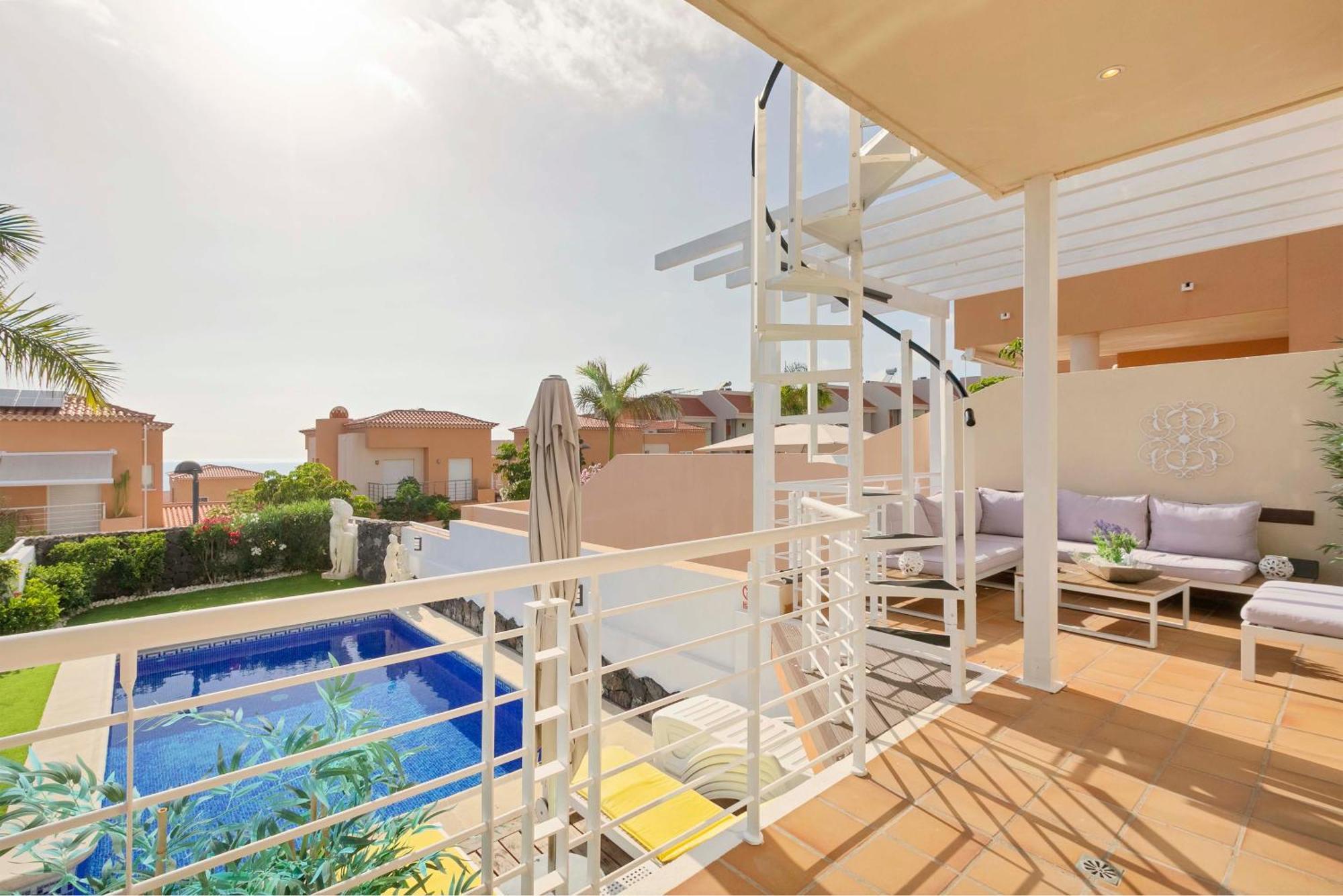 My Island Escape - Sea Views - Private Pool, Sauna بويرتو دي سانتياغو المظهر الخارجي الصورة